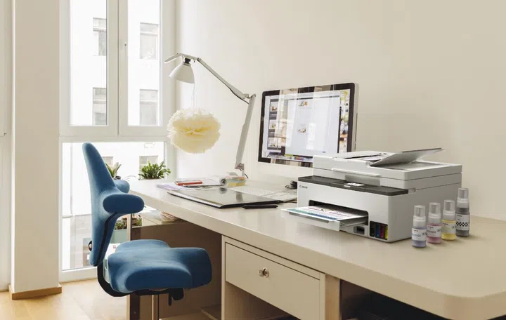 The Maxify MegaTank GX2070 uses a regular ADF. Image source: Canon. 