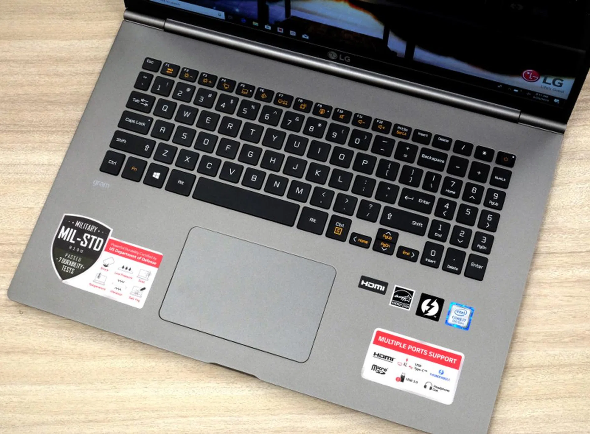 Can we not have a larger trackpad? There's so much space.