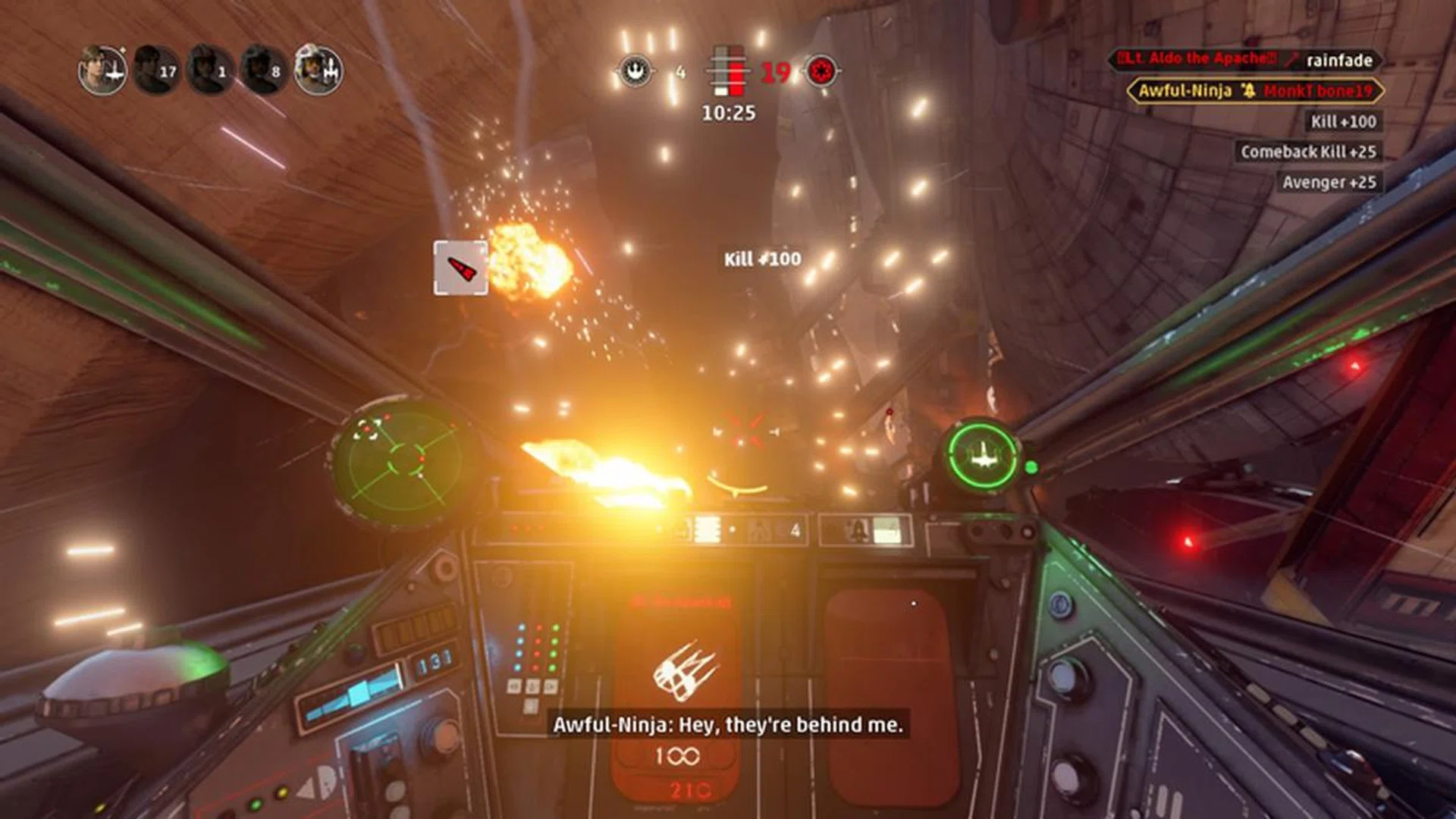 Soaring through the skies and blasting ships to bits feels so good. 