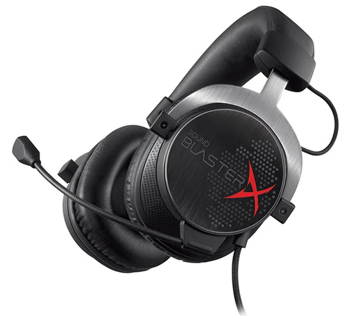 The Sound BlasterX H5 offers the same good sound but only has an analog connection.