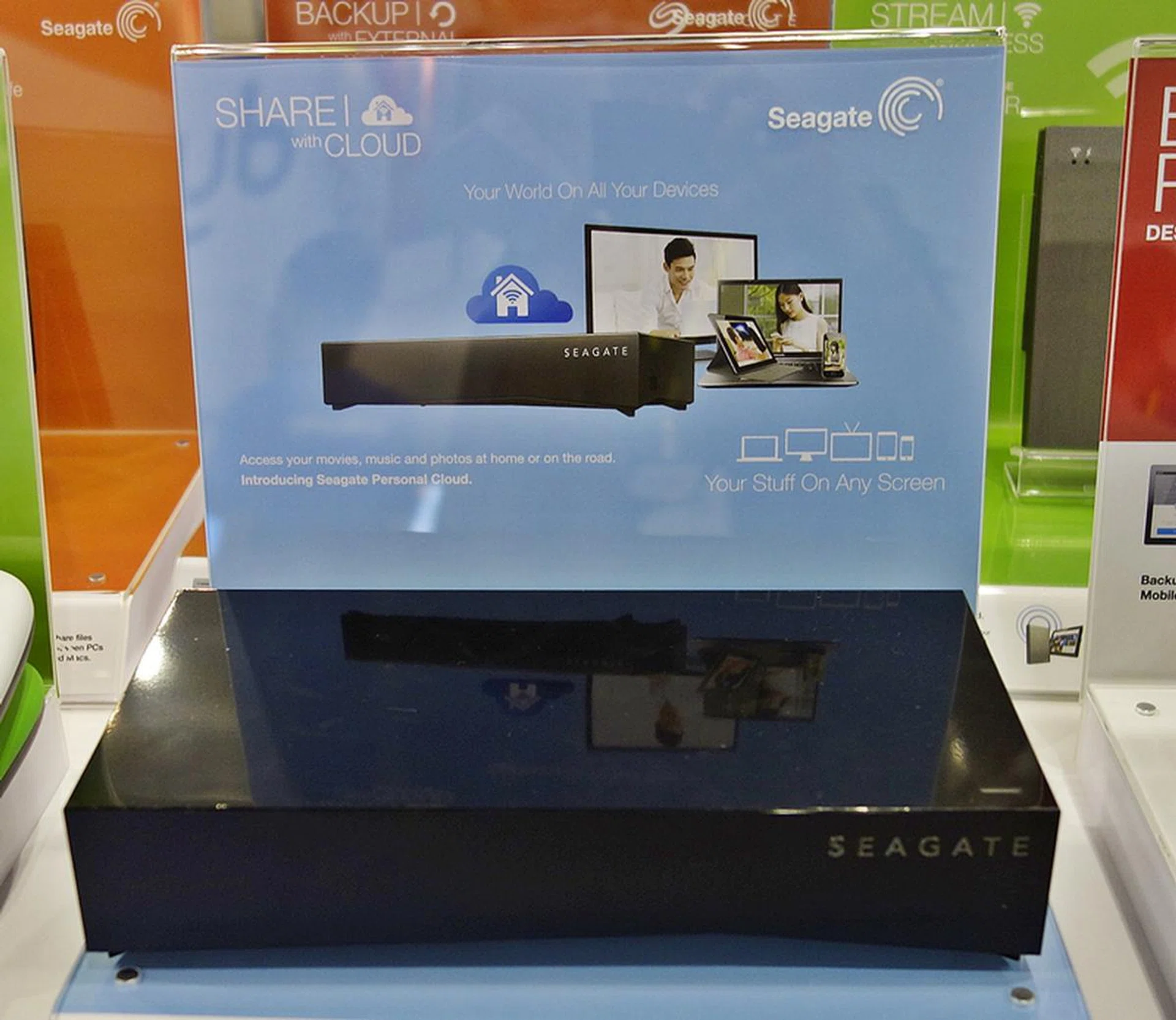 Launched in March this year, the 4TB Seagate Personal Cloud is a star buy with a show price of S$289 (launch price: S$399). This single-drive NAS is positioned as a personal cloud device and it can also stream AV content to connected devices on the home network.
