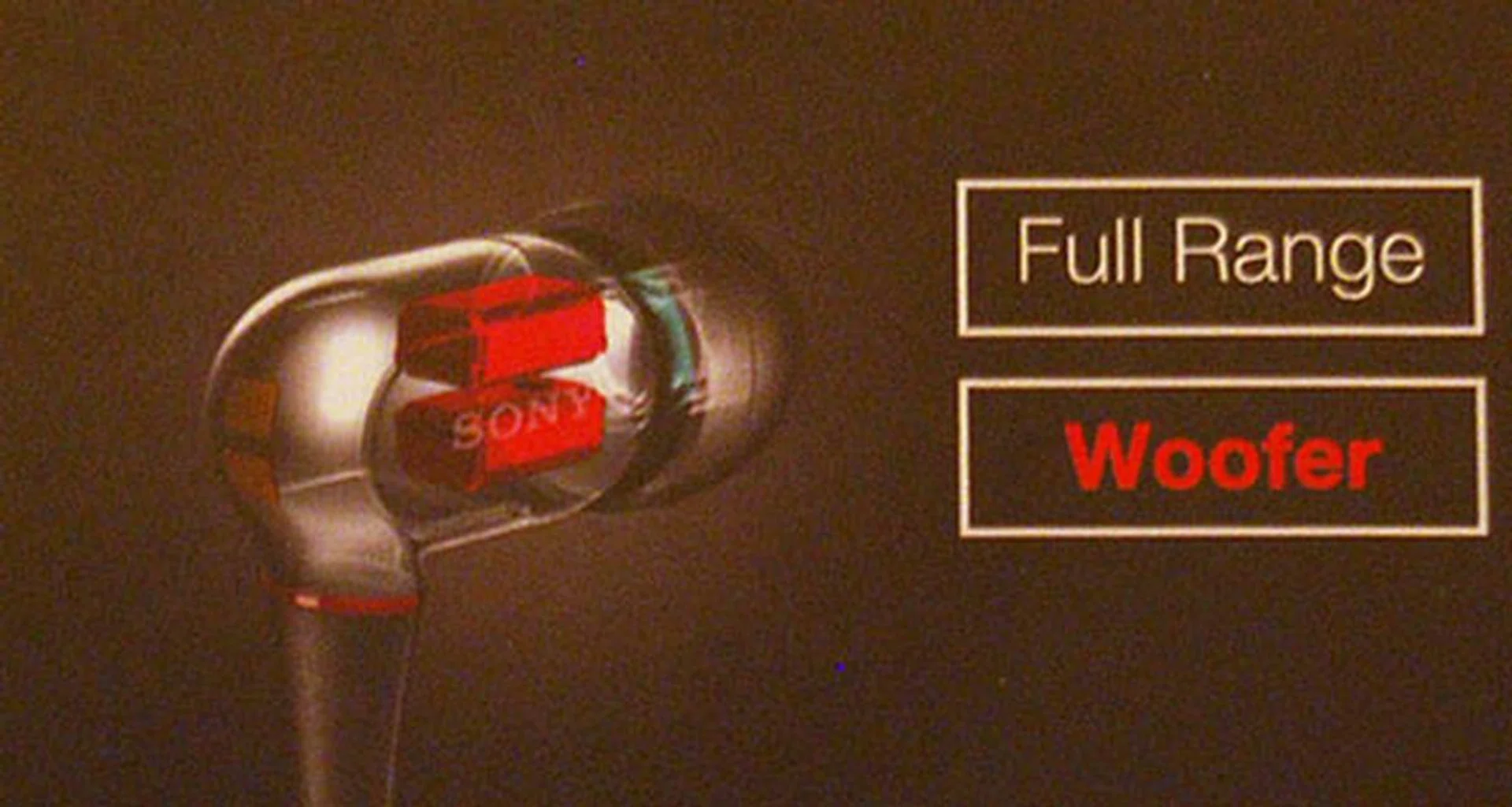 The two balanced armature drivers are stacked in the casing for the XBA-2.