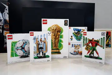 LEGO World Cup boxes