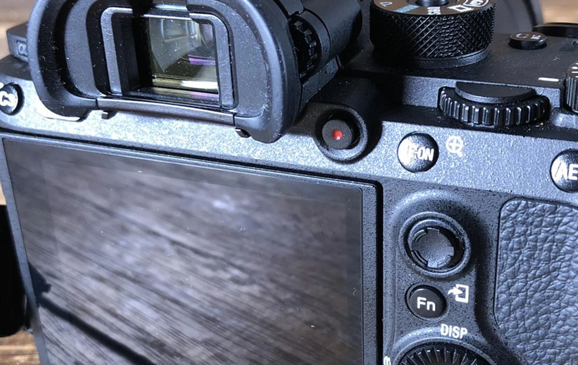 The new video record button is much easier to activate.