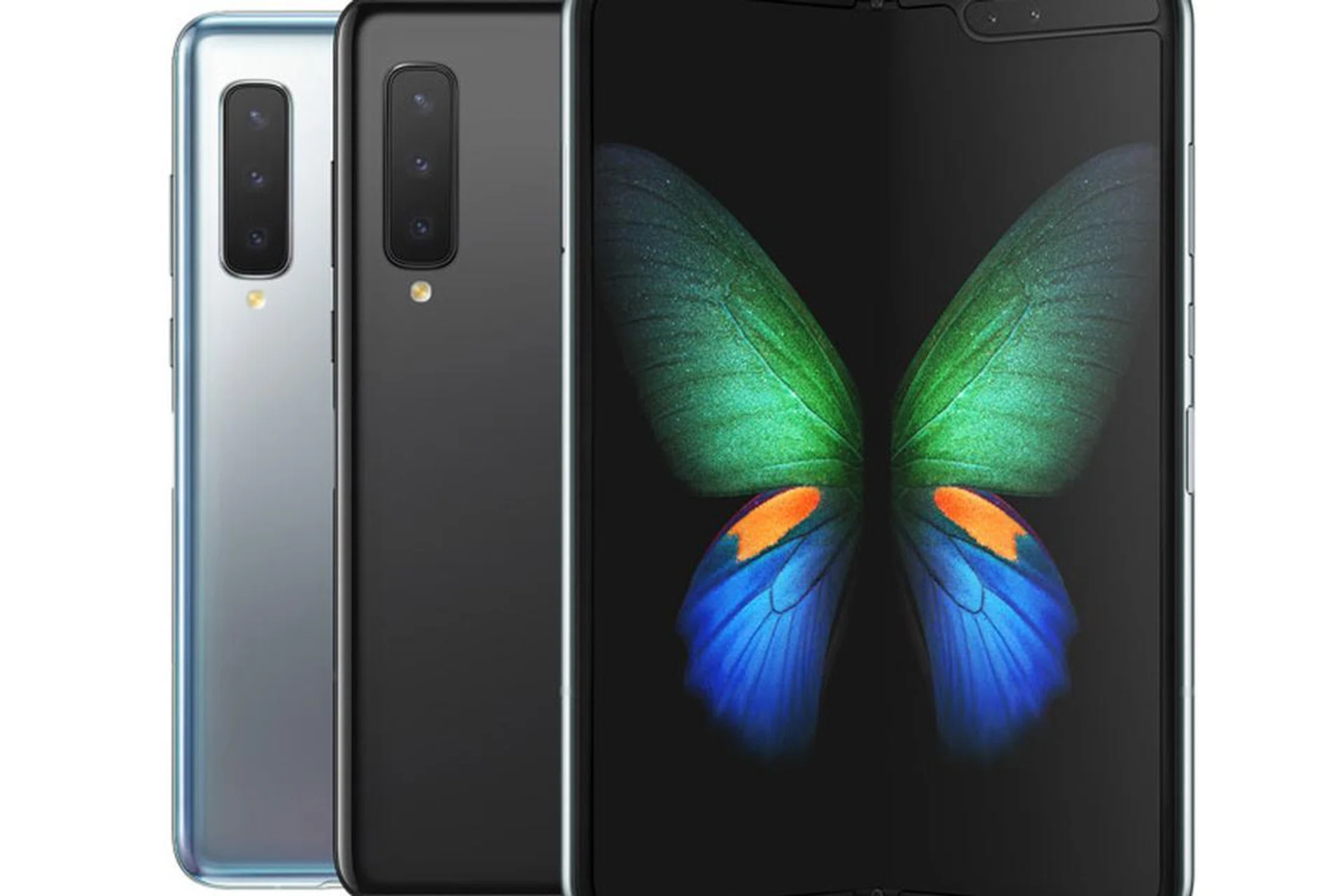 Samsung Galaxy Fold — the first one. (Image: Samsung.)