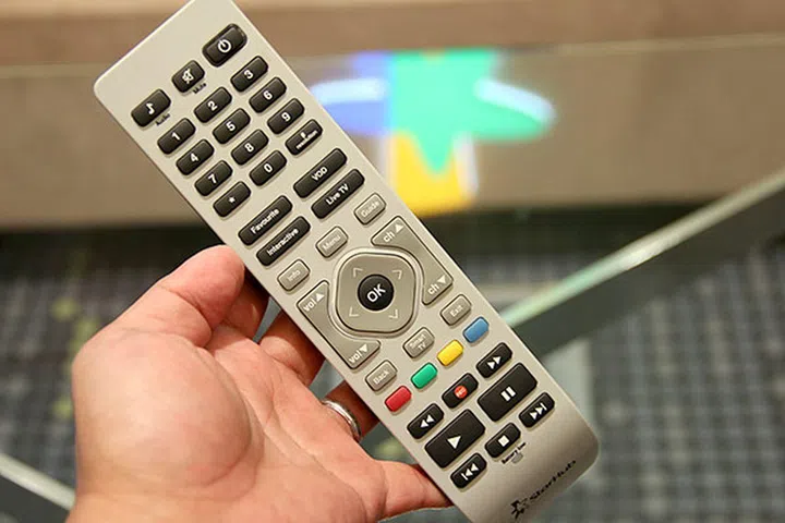 A new yet familiar-looking remote.