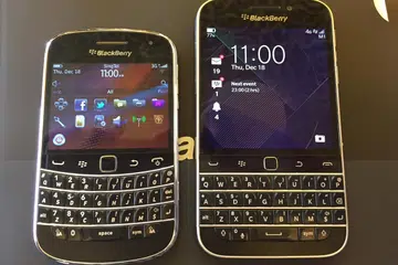 The BlackBerry Classic and BlackBerry Bold 9900.