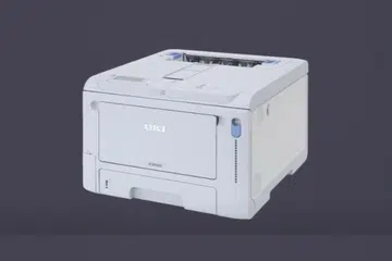 The C650's small footprint is aided by the front-only access. Image courtesy of OKI