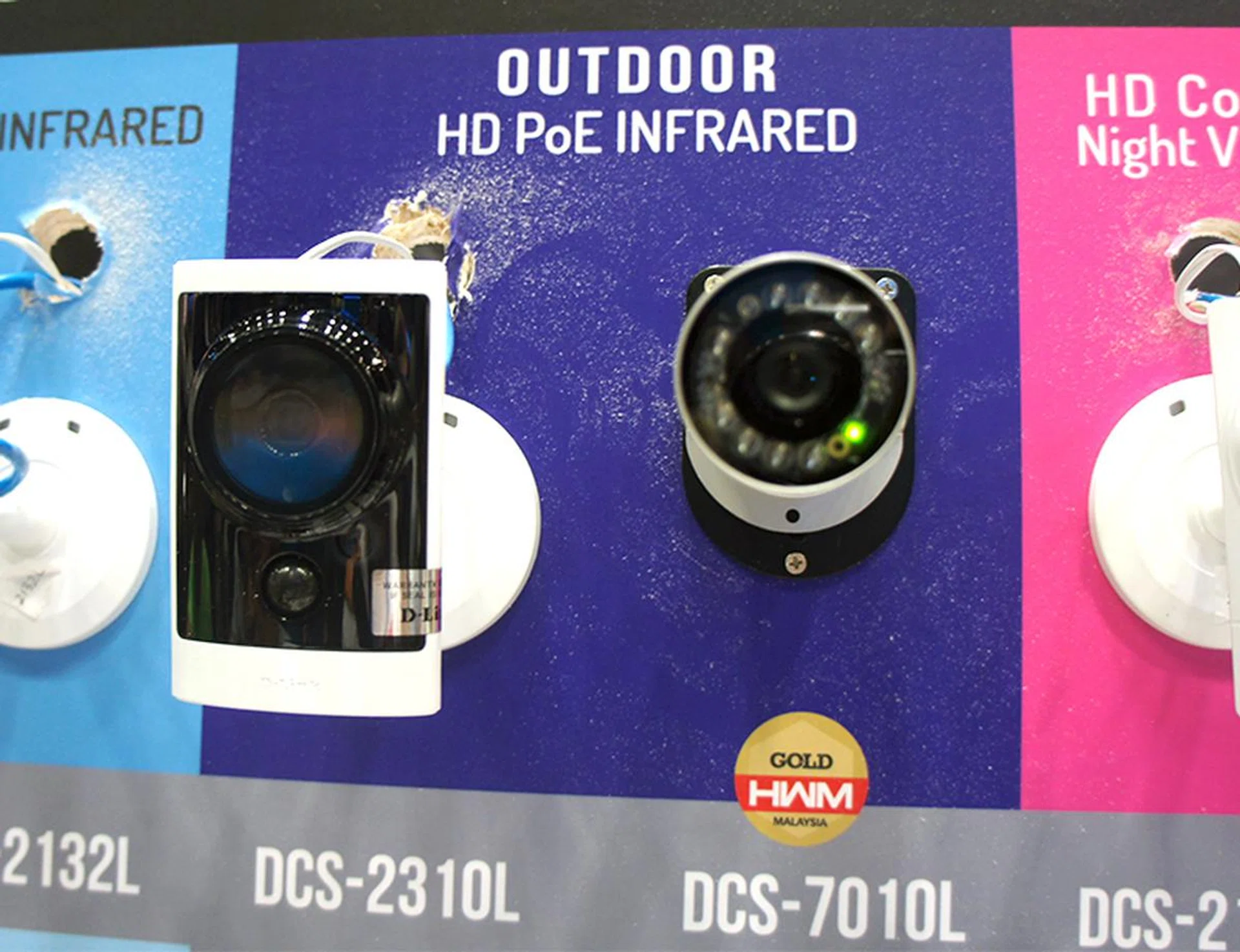 Need some extra eyes outside your home? The D-Link DCS-2310L and DCS-7010L are specially designed for outdoor surveillance and are capable of recording 720p video. They are priced at $259 (U.P: $329) and $339 (U.P: $439) respectively.
