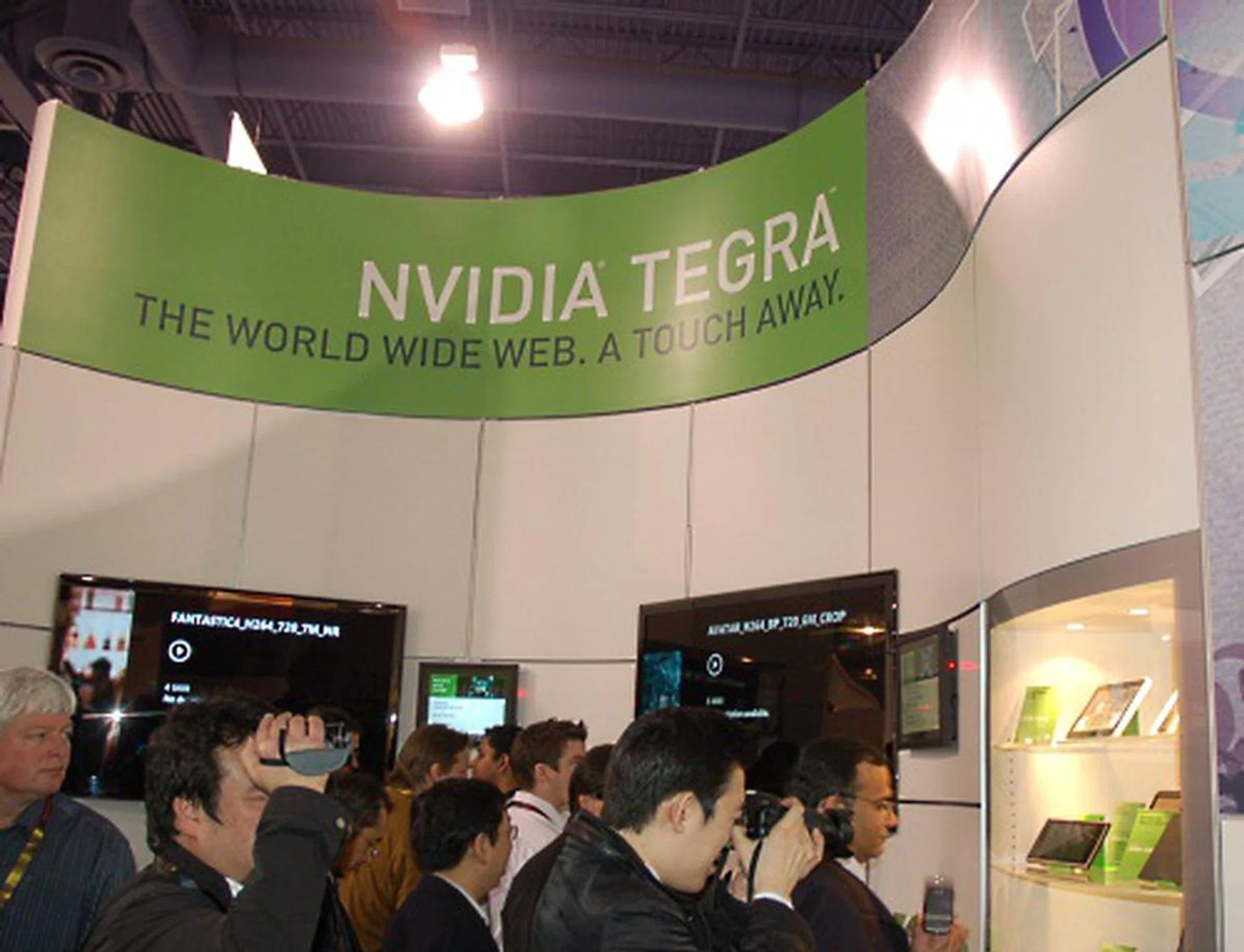 There's some candy for hardware fans in the form of the second-gen Tegra. The Tegra 2 features a faster ARM processor but retains its solid HD performance. No properly tested word on battery life however, and the demo units we saw were mostly tablets, not smartphones.