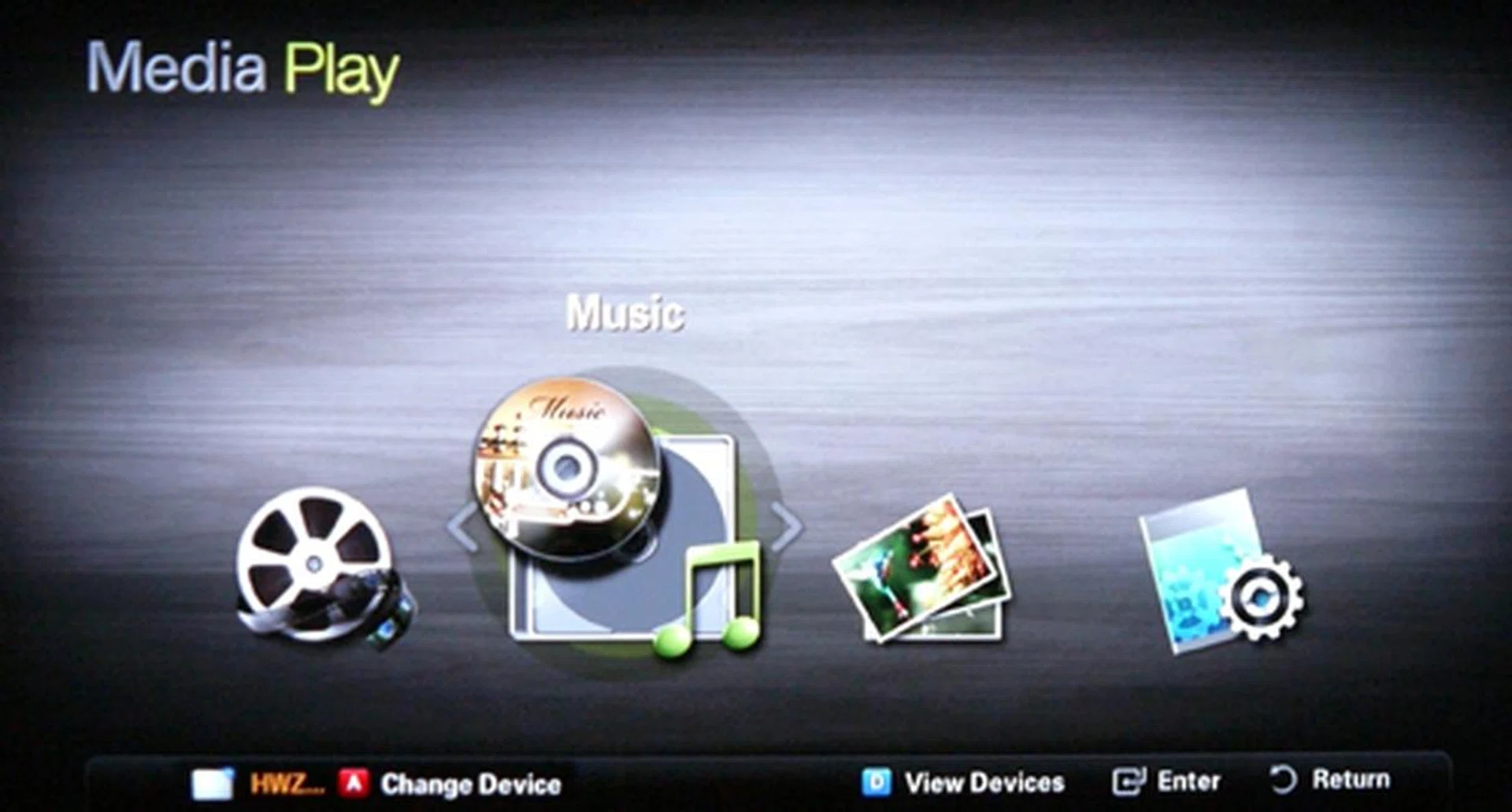Media Play is a simple platform designed to playback media files either from your USB drive or home network. The C550 supports video codecs such as DivX and MP4, but not AVCHD.