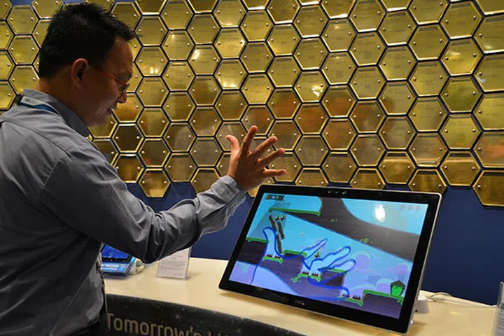 The RealSense 3D camera technology can enable more immersive gaming experiences, among other applications.