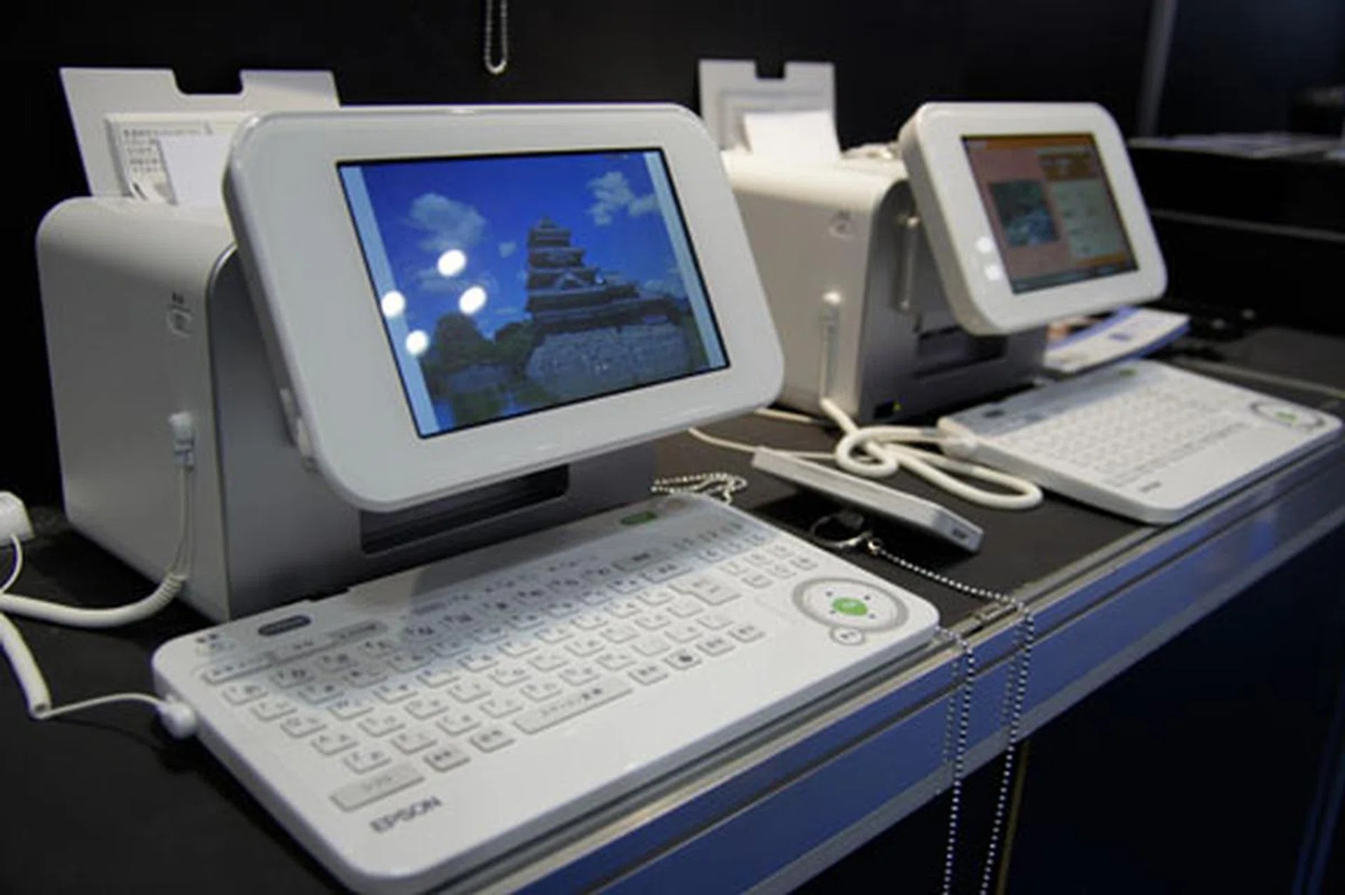 The Epson PictureMate PM310 - with attached keyboard!