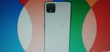 Screenshot taken from Pixel 4 leaked promo video. 