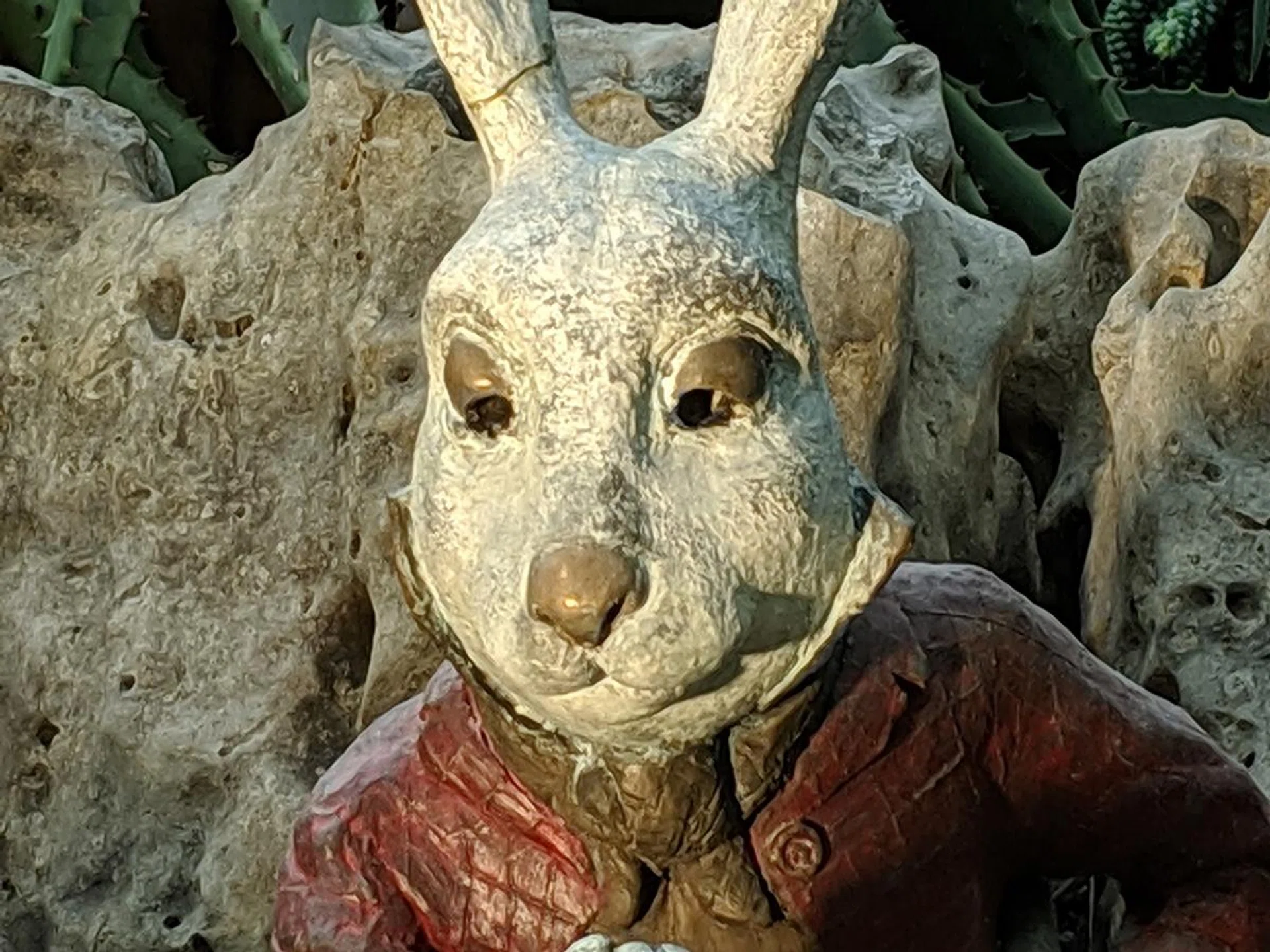 Here’s the White Rabbit at the Pixel 3’s maximum digital zoom. Not terrible, not great.