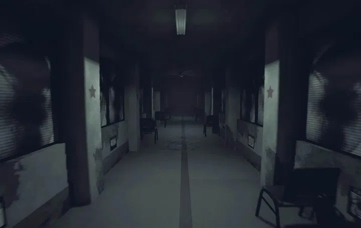 What looks to be a school corridor. Photo: KOEX studio.