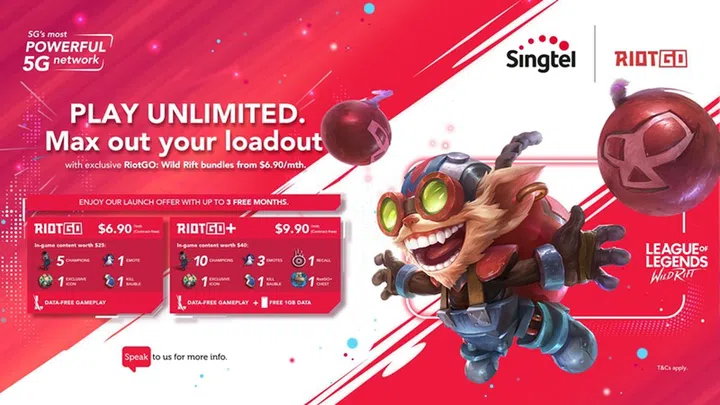 Image: Riot Games, SingTel