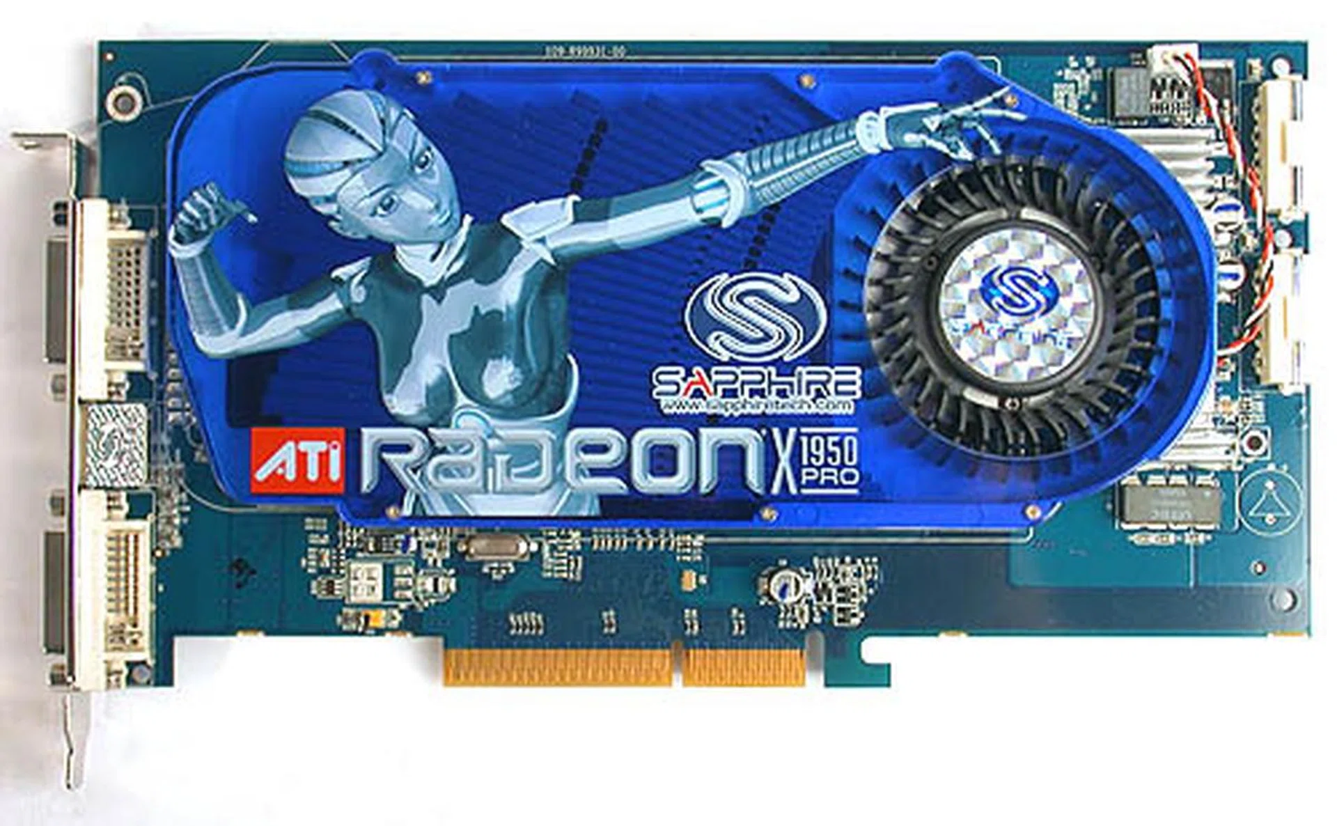 The board is slightly larger and taller than the others, but that's because of the component positioning choice by Sapphire. 