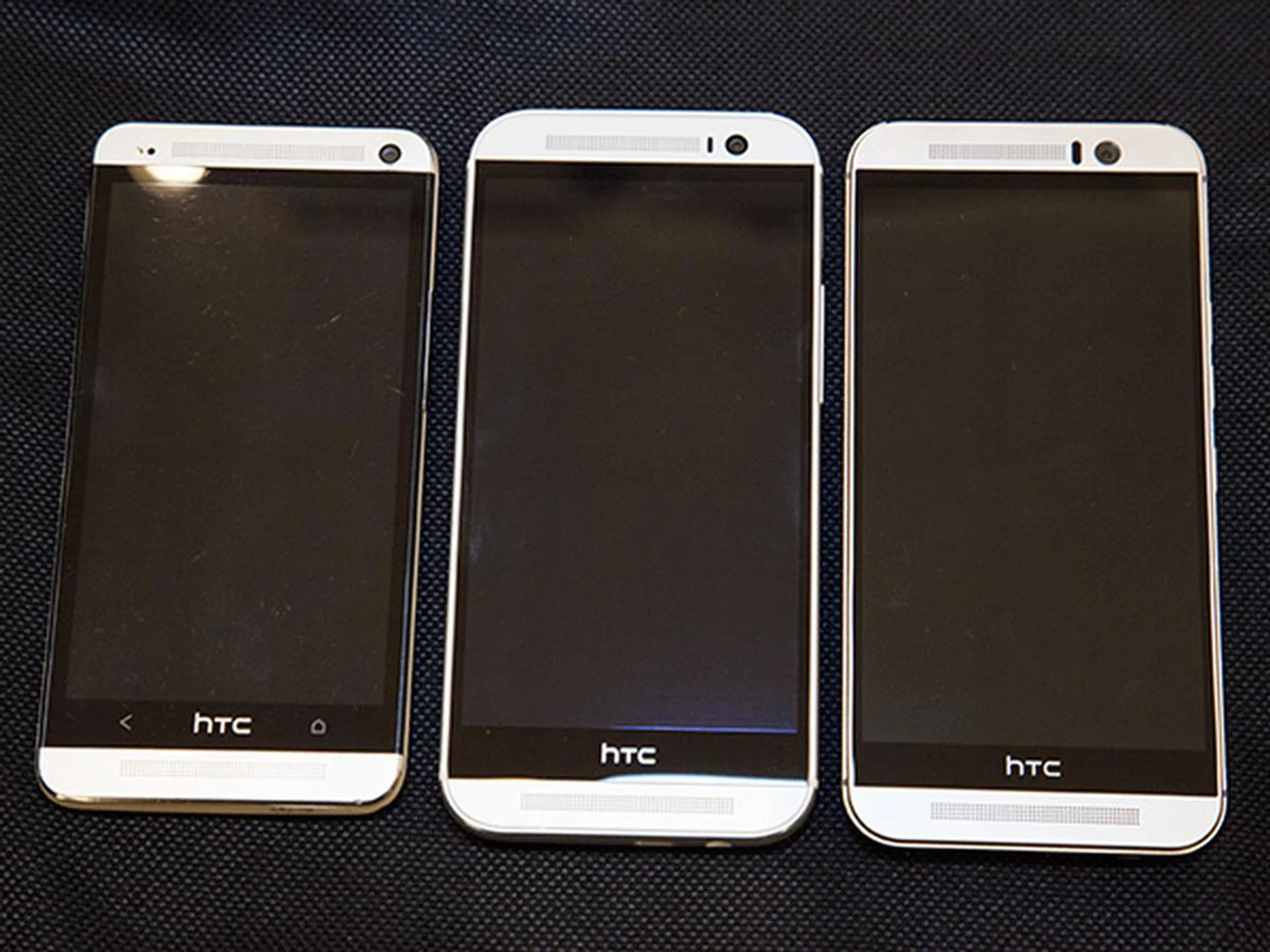 From the HTC One M7 to M9 (left to right), you can see that HTC has retained much of the One's design language.