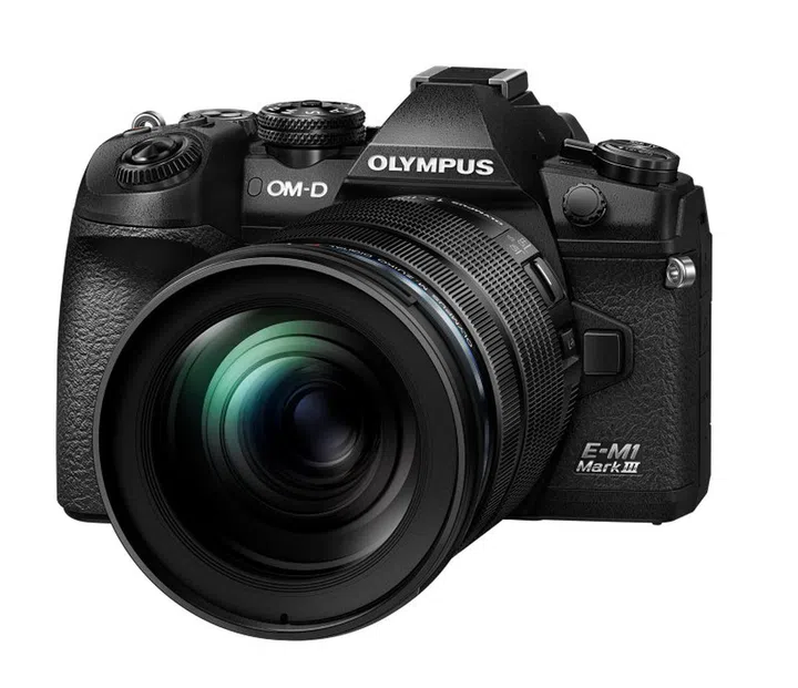 The Olympus OM-D E-M1 Mark III.