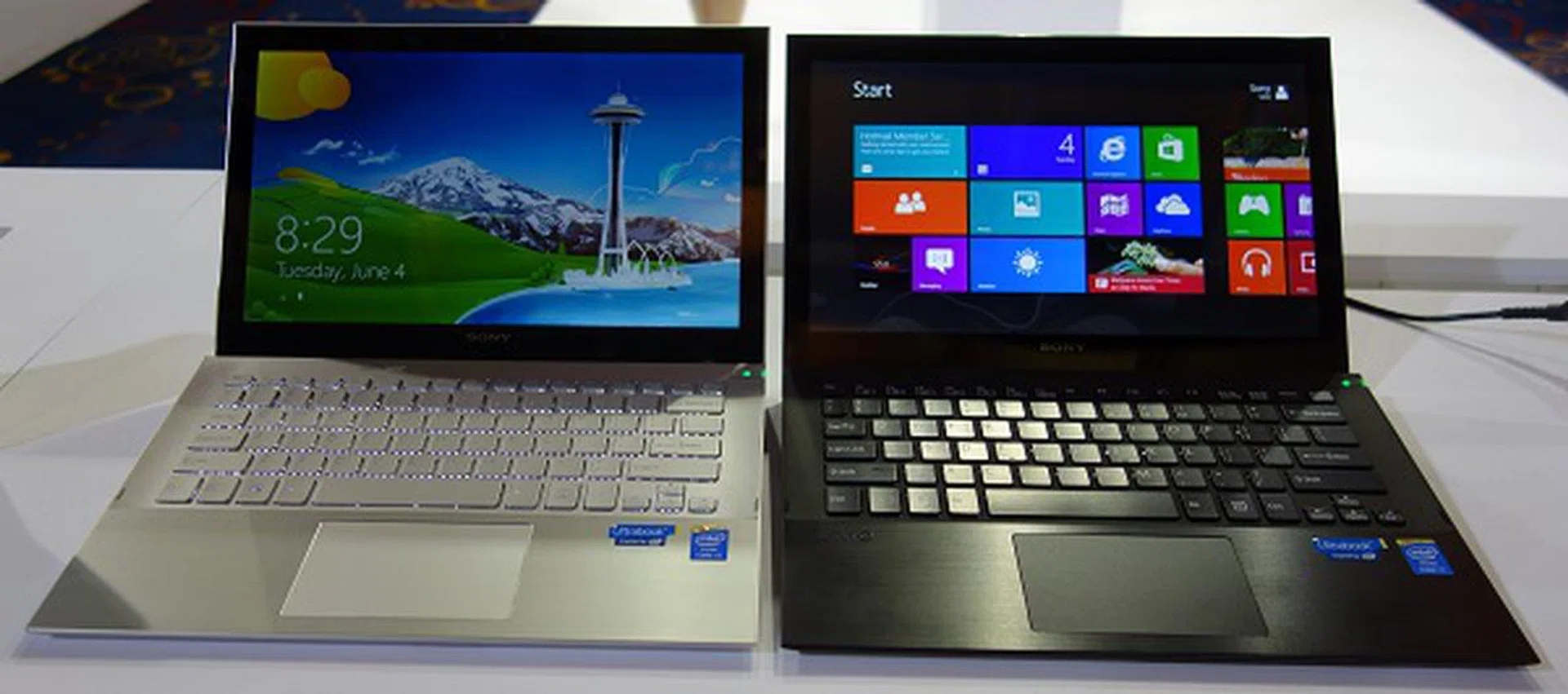 Like all laptops that mean srs bzns, the VAIO Pro will also come only in either black or silver (we're partial towards the latter, actually).