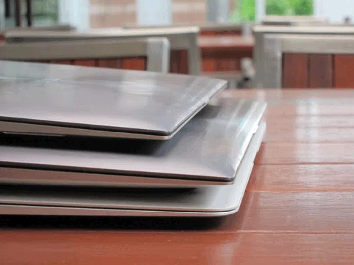 The ASUS ZenBook UX series is as small, if not smaller than the MacBook Air. You'd need a lot of design work to be able to fit so many parts in its form factor, just like the MacBook Air. If you're wondering how it fares in our benchmark tests, hold on tight as we await our review unit soon.