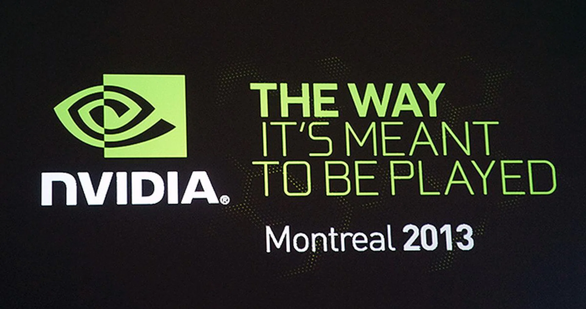 Montreal is home to many game studios, so it makes sense for NVIDIA to hold their special event there.