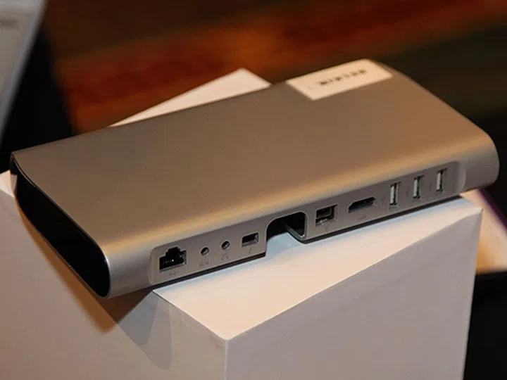 The Belkin Thunderbolt Express Dock.