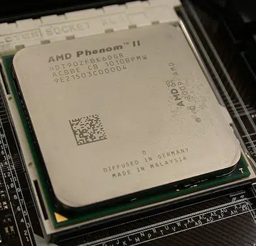 The AMD Phenom II X6 1090T Black Edition - the fastest six-core desktop processor from the company upon launch.