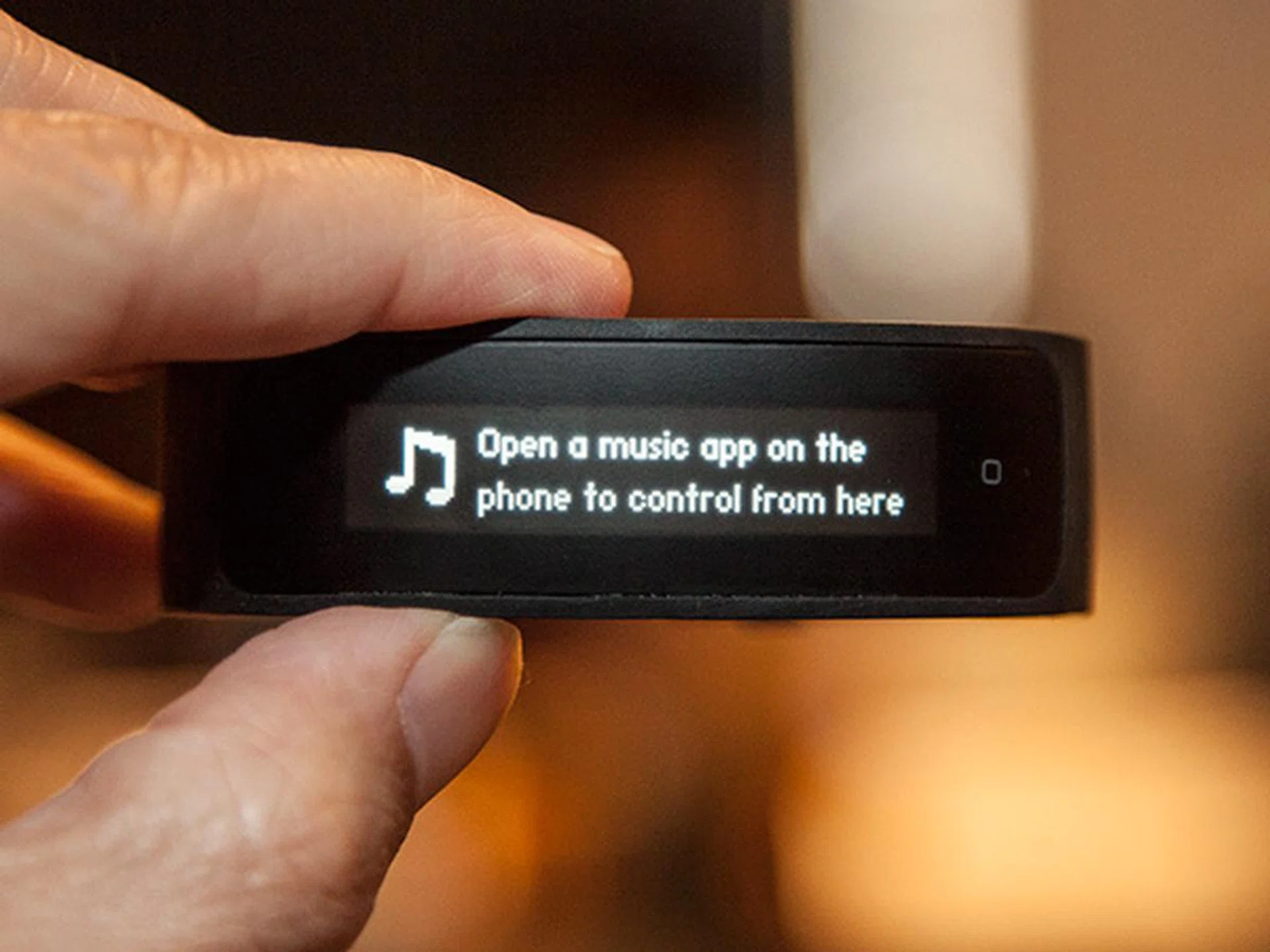 The HTC Grip can also be used to control music playback on your phone.