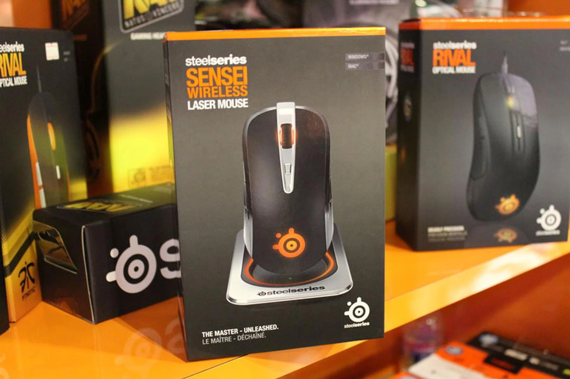 When you absolutely will settle for nothing but the best, then you'll want the SteelSeries Sensei Pro Wireless mouse. The 8 button mouse mouse has a built in ARM processor, LCD display, is ambidextrous, with a 1 to 5700 adjustable CPI as well as SteelEngine 3 compatible. It's going for $249 (U.P. $279).