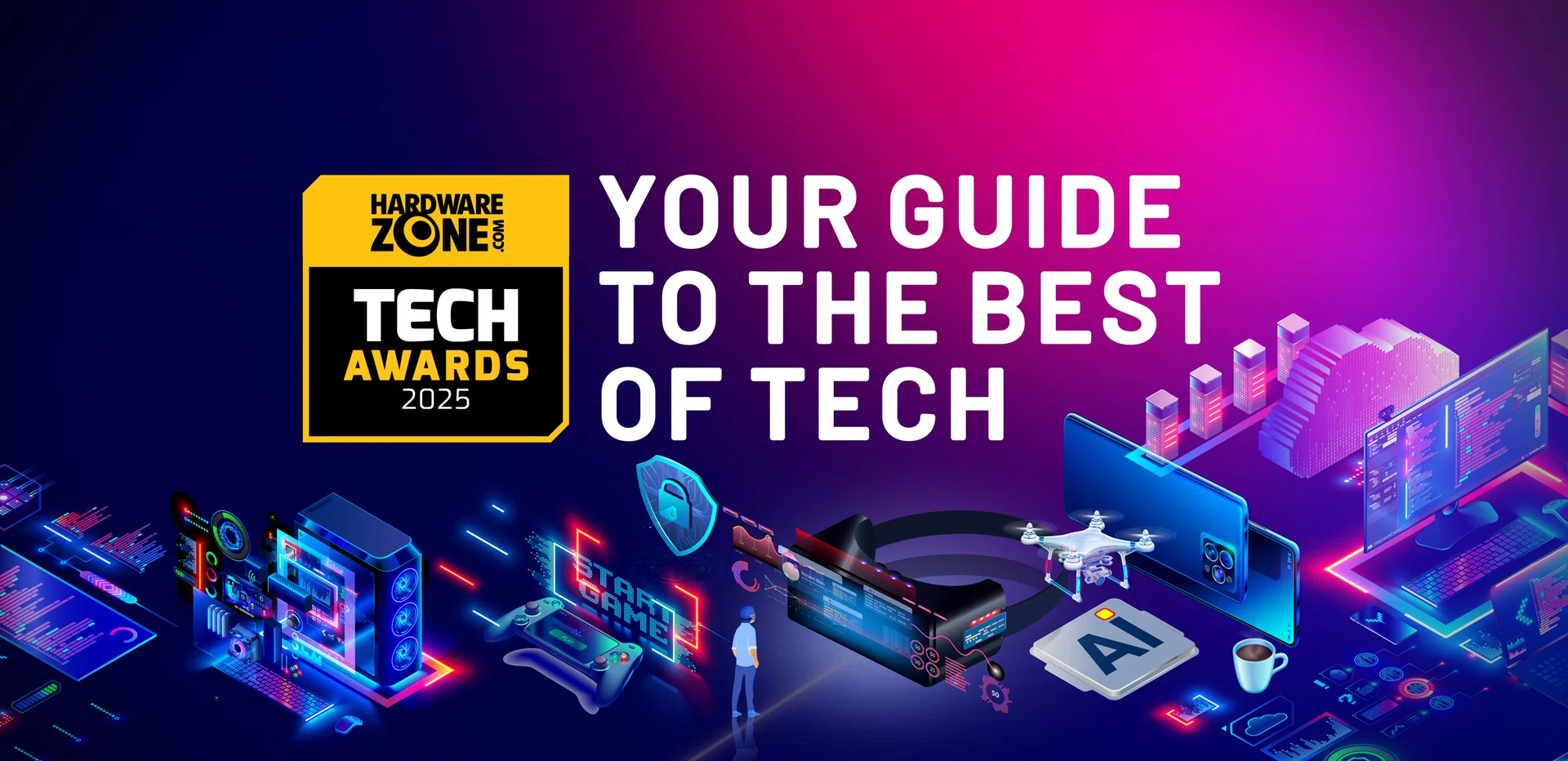 HWZ Tech Awards 2025 - Your Guide to the Best of Tech masthead image