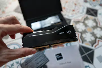 CUDIMMs' only work best on Intel 800-series platforms for now. Photo: HWZ