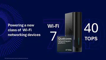 Qualcomm launches Networking Pro A7 Elite, a Wi-Fi 7 platform that can process generative AI. Image: Qualcomm.