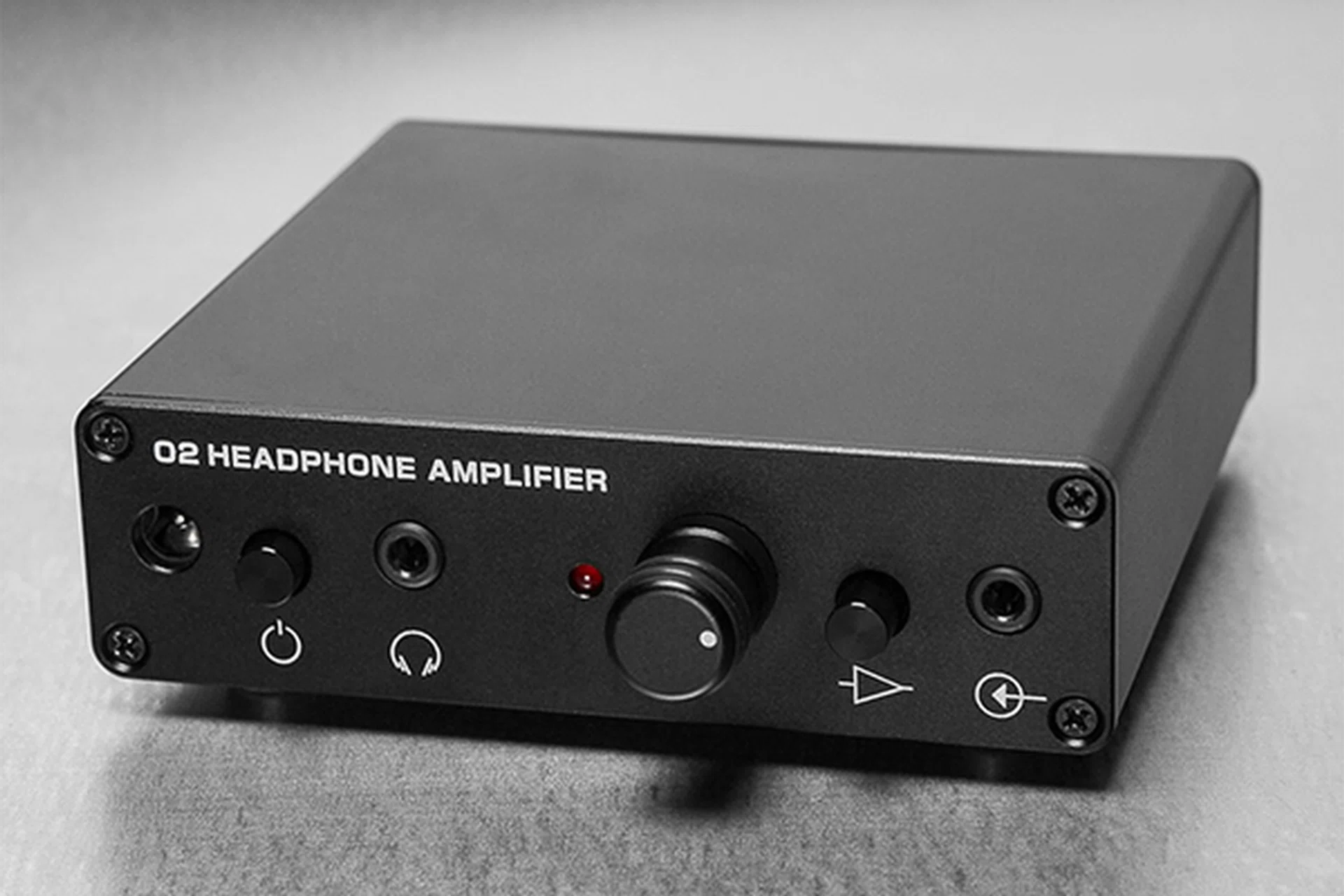 The Objective 2 (O2) headphone amplifier. (Image source: Massdrop)