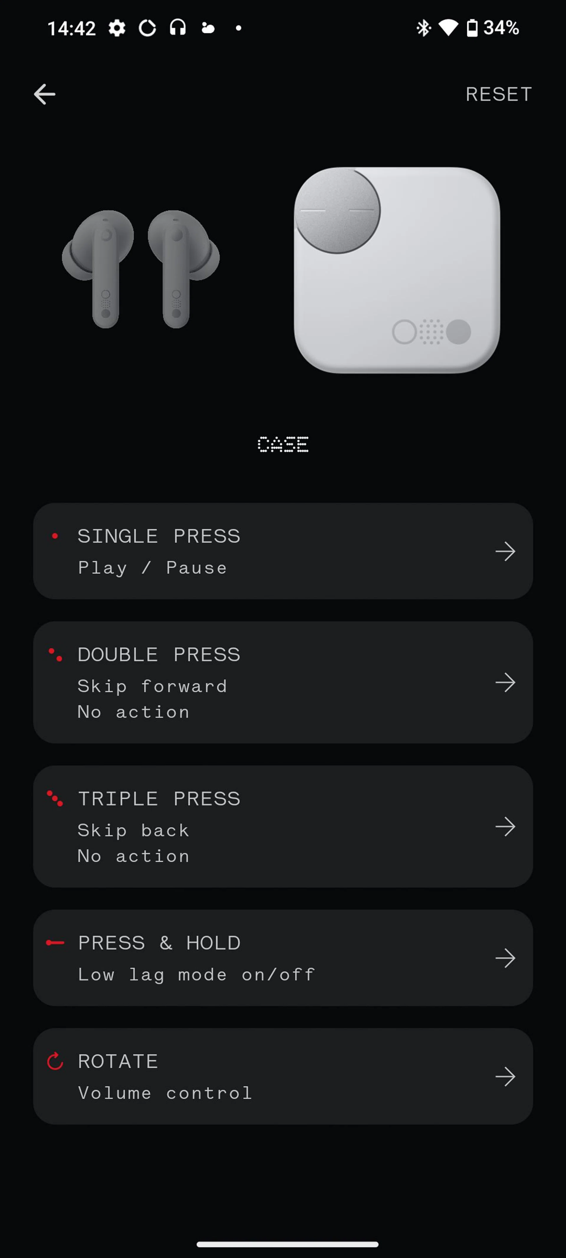 Control customisation. Photo: HWZ.