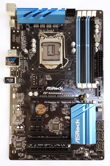 The ASRock Z97 Anniversary is touted as the ideal board for the Pentium G3258 CPU as the board features the Pentium Anniversary Boost for easy overclocking of the commemorative processor.