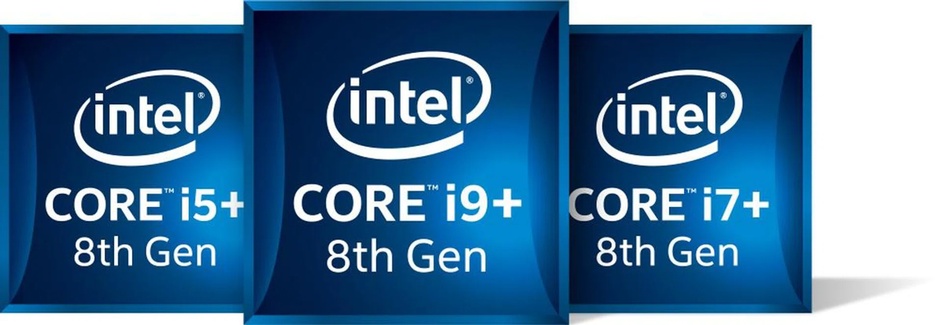 Any system that is sold with Intel Optane storage, as opposed to regular SSDs, can be identified with these new platform identifier badges; most notably differentiated by the "+" in the branding.