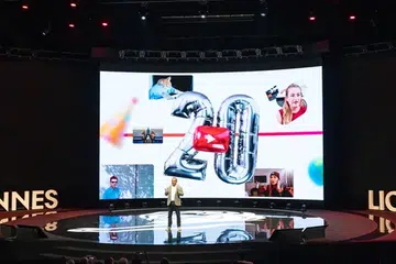 YouTube's CEO Neal Mohan at the 2025 Cannes Lions International Festival of Creativity. Image: YouTube (official blog).