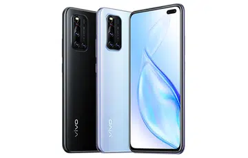 Vivo 19 in Gleam Black, Sleek Silver (left, centre).