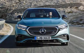The new W214 Mercedes-Benz E-Class (Image source: Mercedes-Benz)