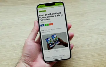 The Apple iPhone 14 Plus.