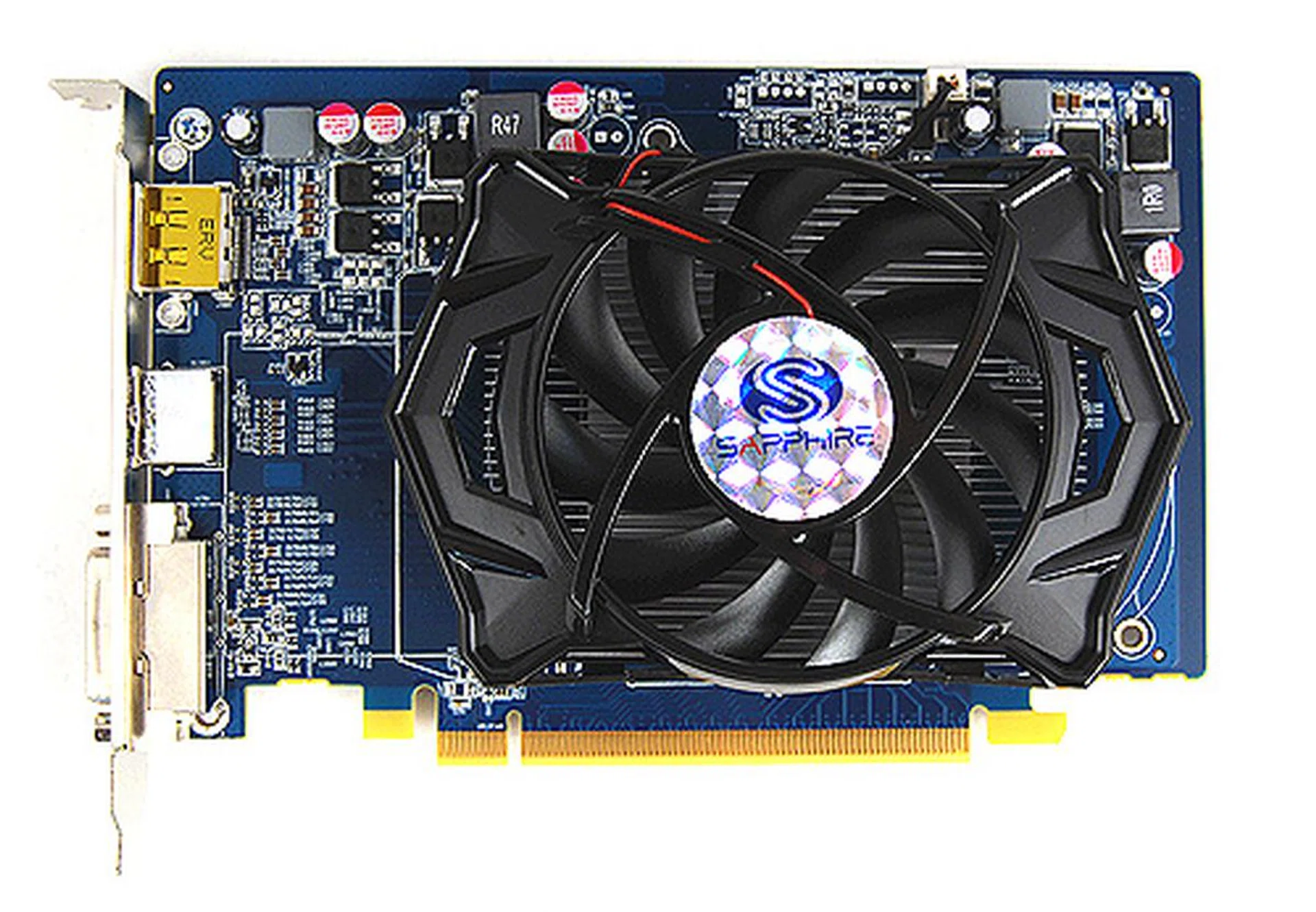 The Sapphire HD 5670 has a fuss-free design. Also note that while it supports CrossFireX, it doesn't have physical CrossFireX connectors.