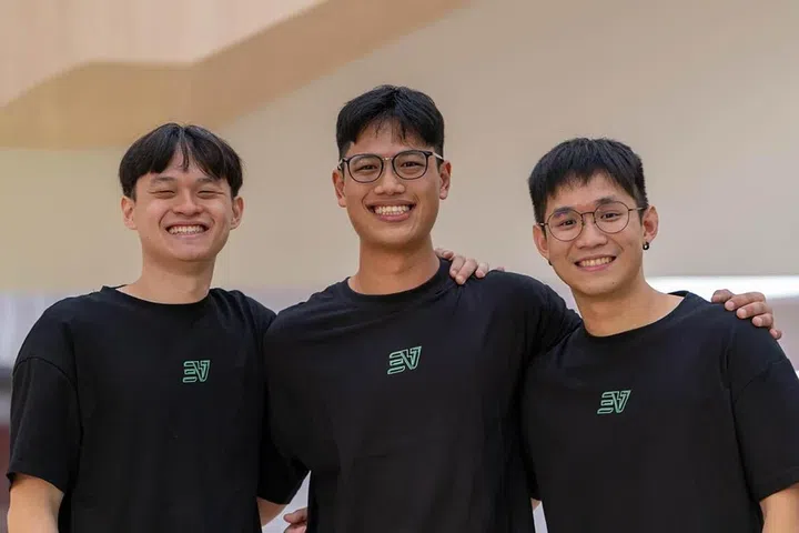 3 founders of Ecovolt