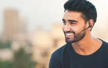 The Jabra Talk 65 is perfect for those who need to talk and not worry about ambient noise. Image source: Jabra.