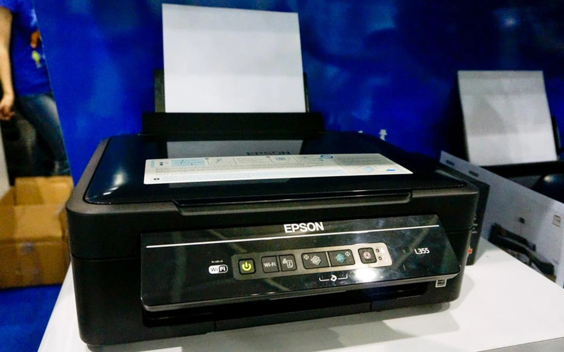 The Epson L355 is a Wi-Fi enabled AIO Ink Tank Printer that prints at 33/15ppm (Mono/Color). It supports Epson iPrint, and uses Epson’s Low Cost High Yield Ink Bottles for cost effective printing. Pick this up at PC Show2015 at $299 (usual price S$329) and you’ll get 2 additional bottles  of black ink. It comes with a warranty that covers you for one year or 30,000 pages (whichever comes first), and is going for a special show price of S$299 (usual price S$329) with S$20 of NTUC vouchers and a free trolley.