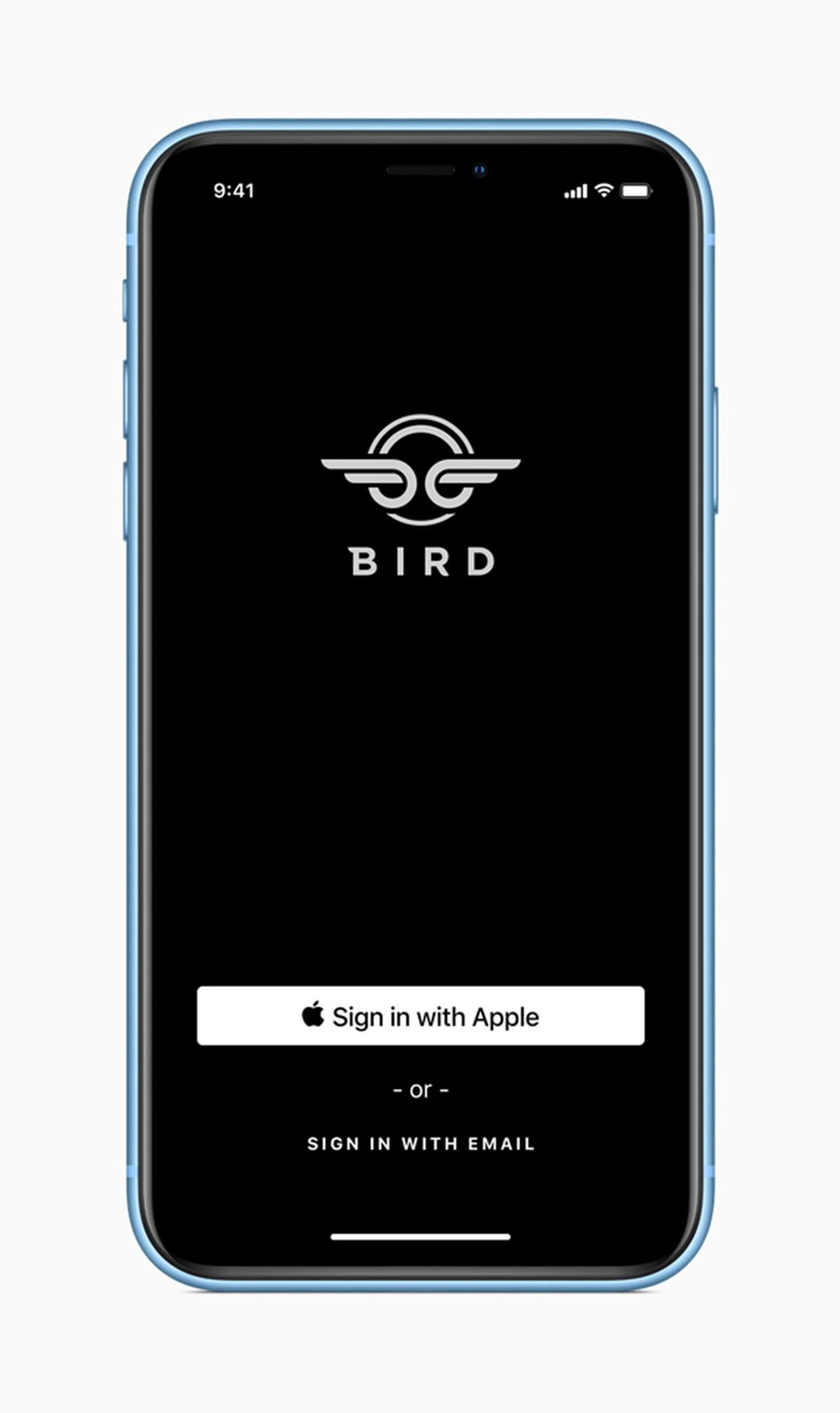 Signing into apps and websites is easier and more private with Sign In with Apple.