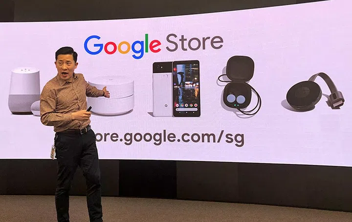 Mickey Kim, Google’s Director for APAC Hardware Product Planning and Partnerships, introduces what's available on the Singapore Google Store.