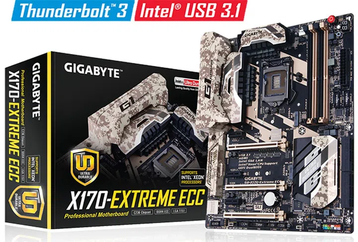 Gigabyte X170 Extreme ECC