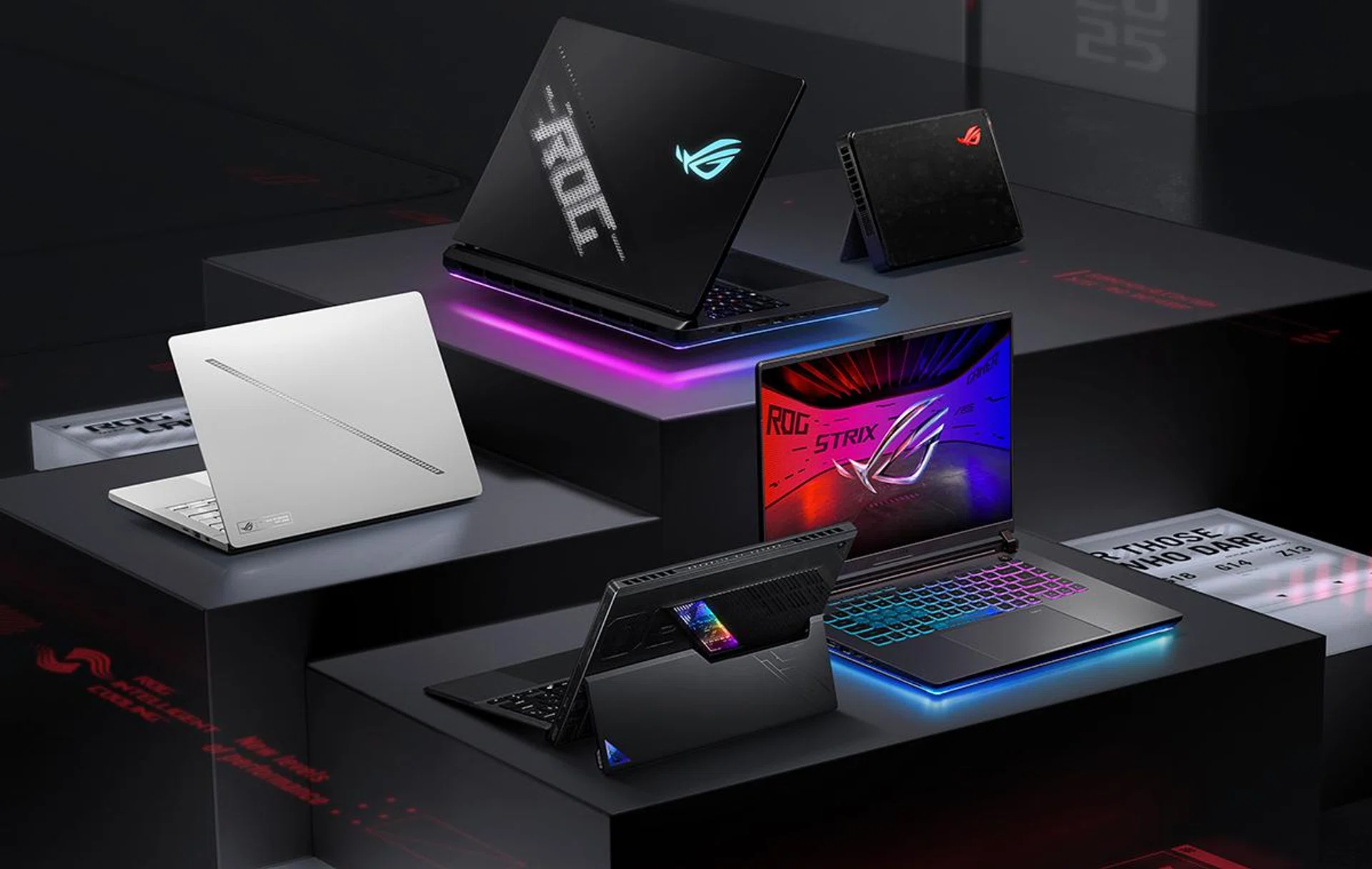 ASUS ROG's 2025 lineup. (Image source: ASUS)